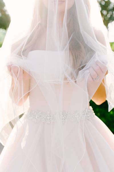 blushing ivory bridal