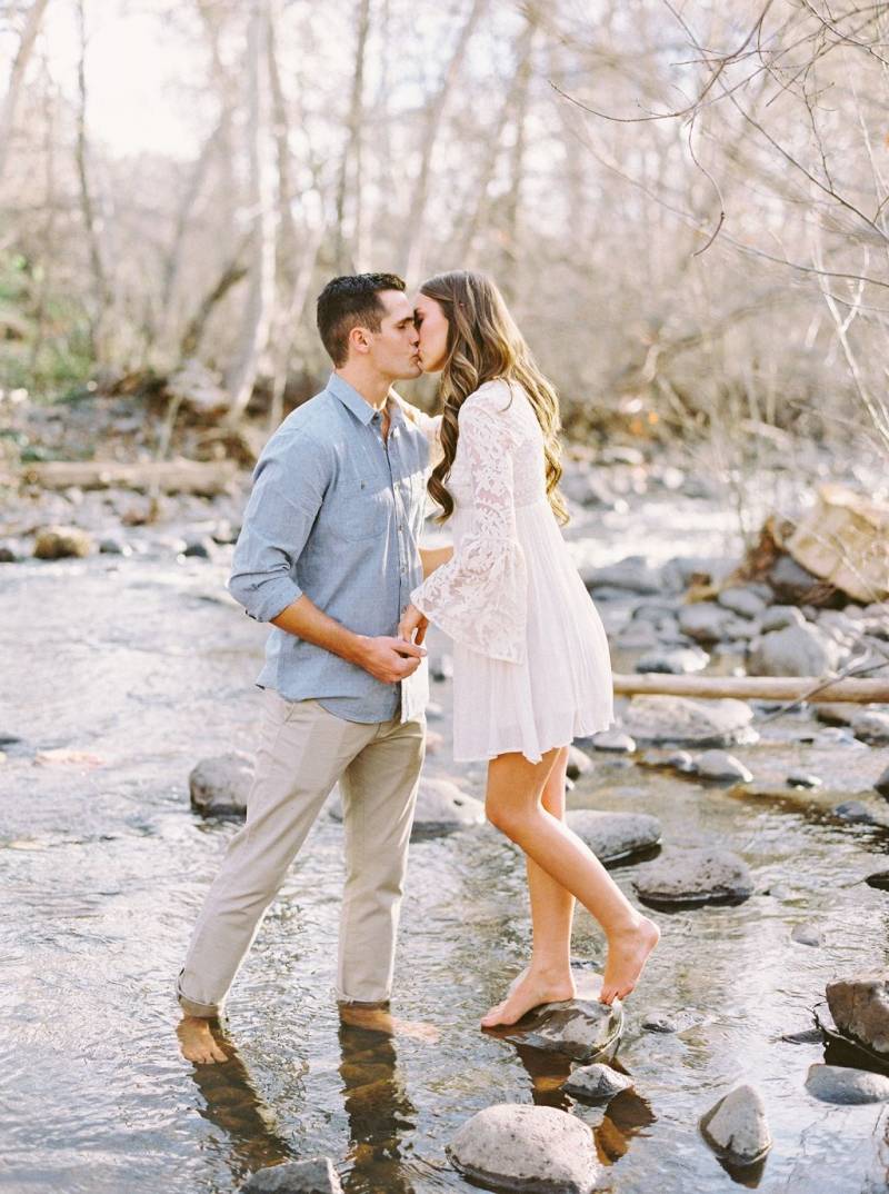 Early Spring Engagement Shoot In Arizona Arizona Engagement