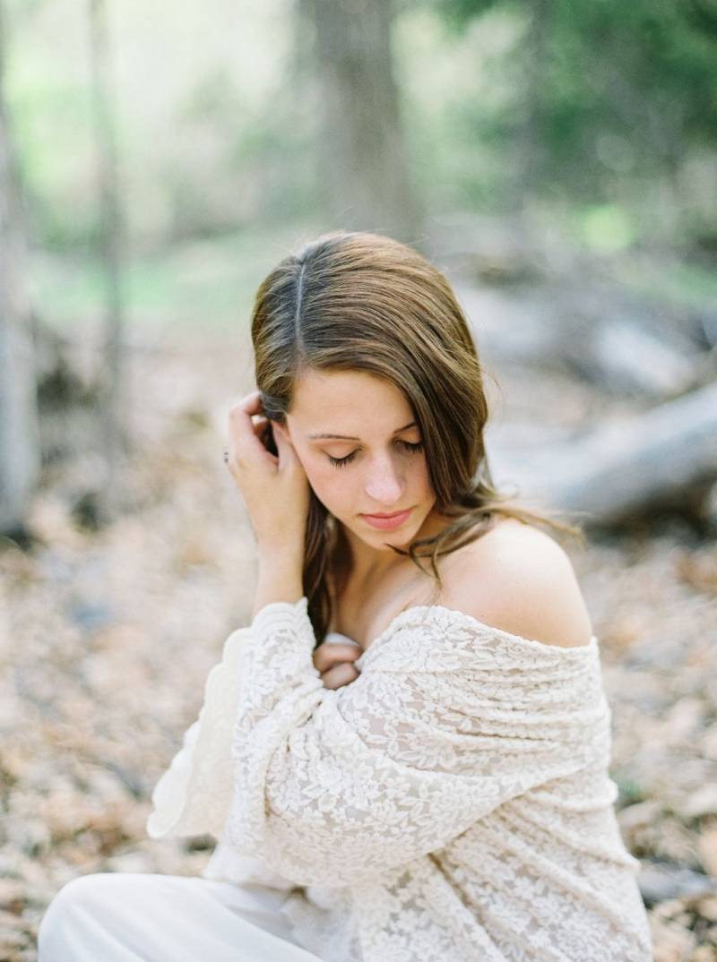 The Dreamer In The Spring Boudoir Spring boudoir photos in the blossoms | Arizona Boudoir