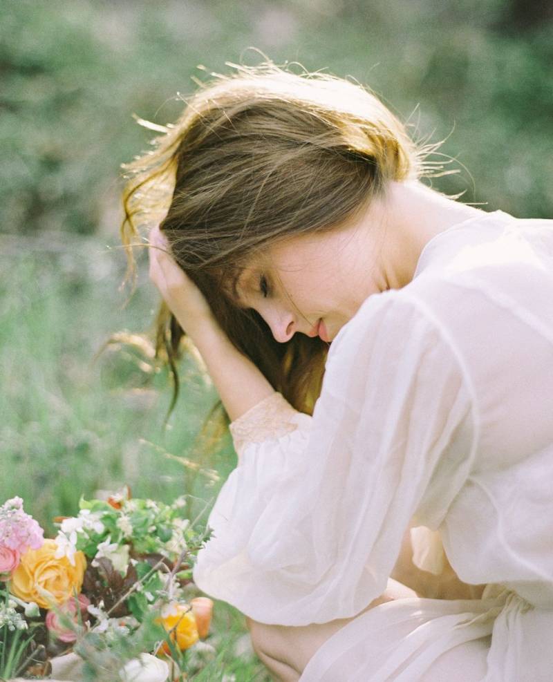 The Dreamer In The Spring Boudoir Spring boudoir photos in the blossoms | Arizona Boudoir