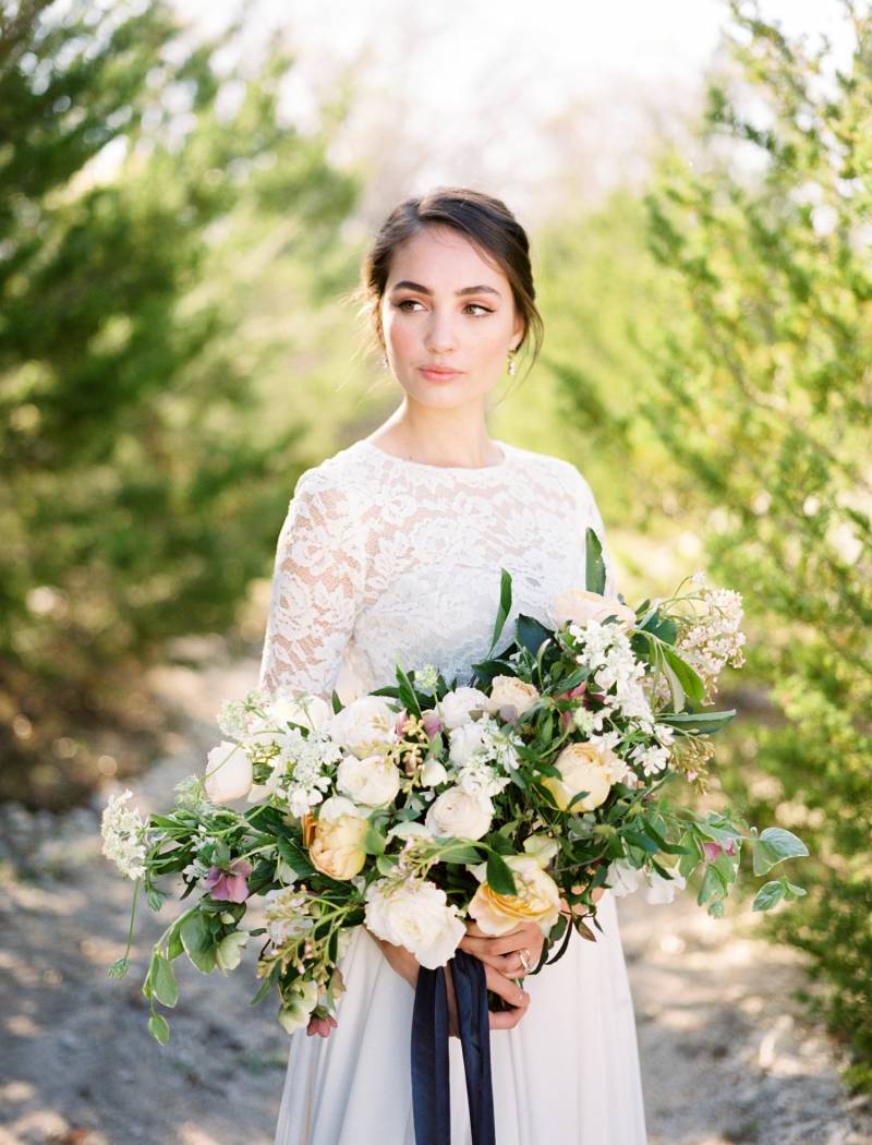 Elegant Bridal Inspiration with a rustic touch | Texas Wedding Inspiration