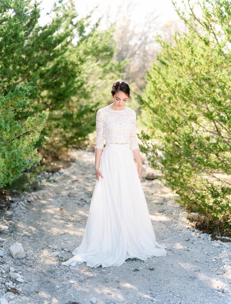 Elegant Bridal Inspiration with a rustic touch | Texas Wedding Inspiration