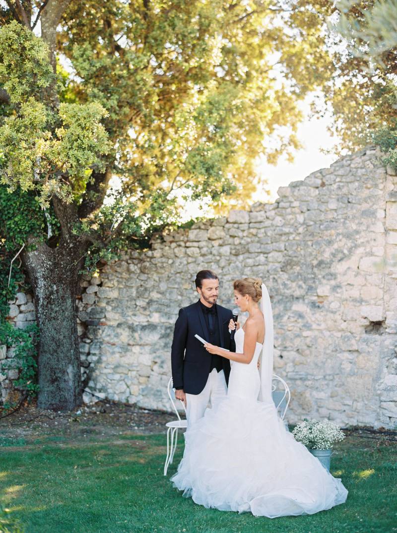 Stunningly romantic Provence Wedding | Provence Real Wedding