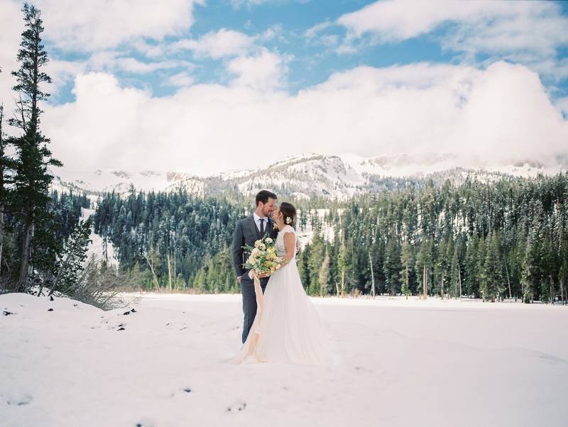 A Formal Winter Wedding in California
