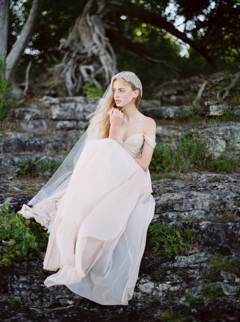 Ethereal bridal inspiration in softest blush pink | Auckland