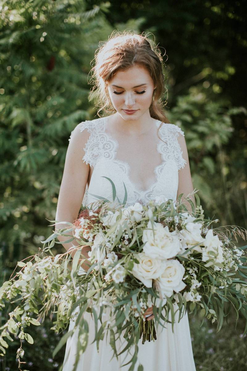 Natural & organic bridal shoot | Bridal Inspiration