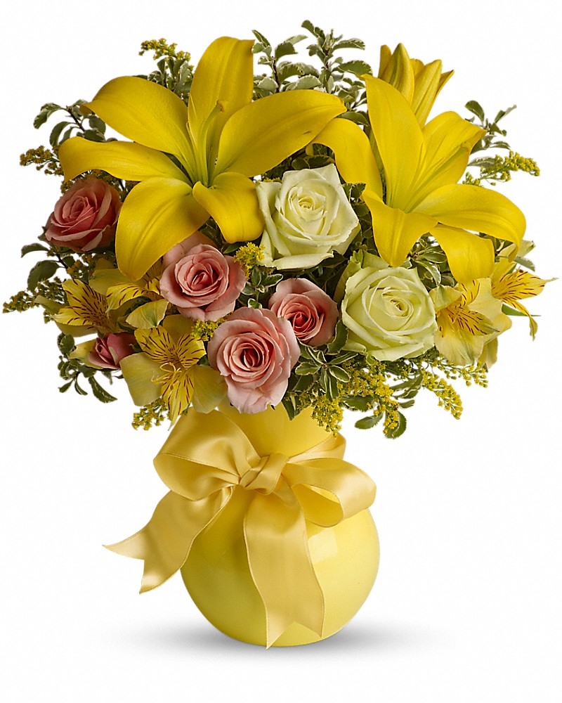 Sunny Smiles Bouquet  - Congratulations Flowers by In Full Bloom Winnipeg