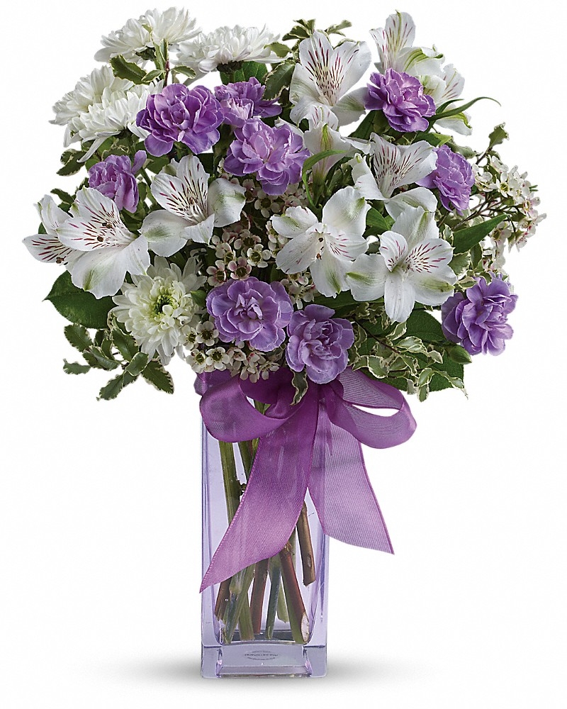Lavender Laughter Bouquet  - New Baby Flowers by In Full Bloom Winnipeg