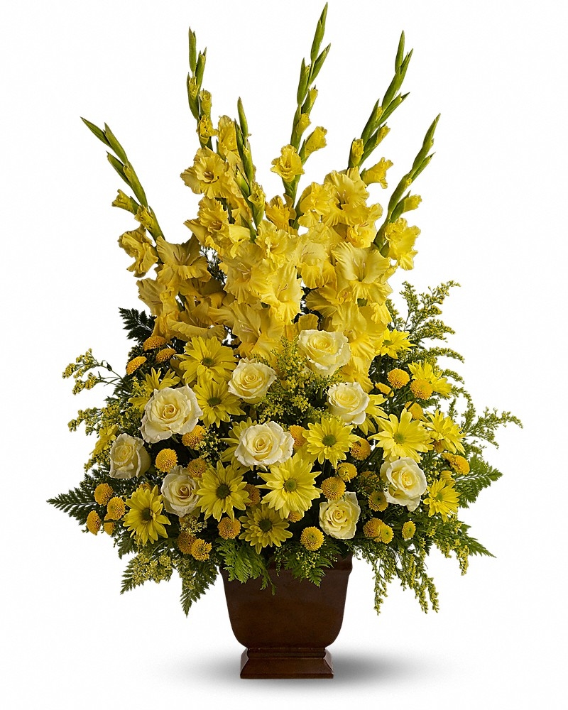 Sunny Memories Bouquet  - Funeral Service Bouquets by In Full Bloom Winnipeg