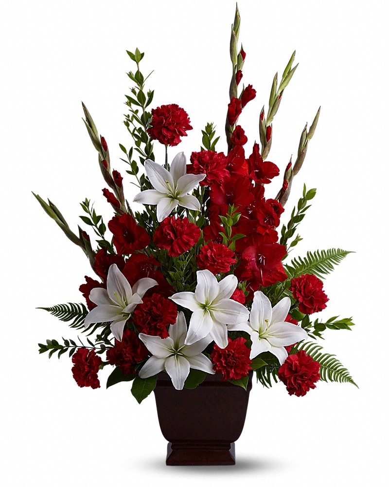 Tender Tribute Bouquet  - Funeral Service Bouquet by In Full Bloom Winnipeg