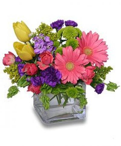 Birthday Confetti Bouquet - Birthday Flowers by In Full Bloom Winnipeg