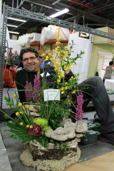 Jim Chouzouris in Florists Supply's Winnipeg Design Challenge