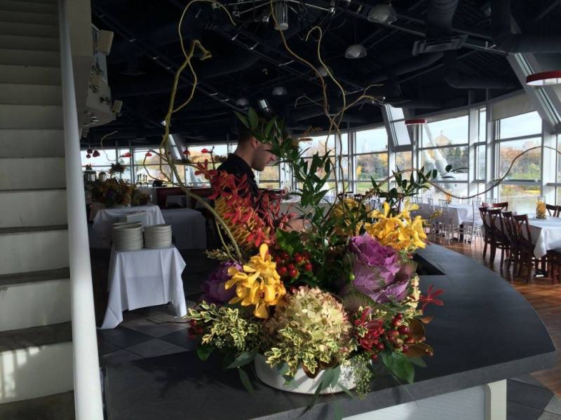 Colorful Flowers Arrangements For Hotels - Winnipeg Florist by In Full Bloom