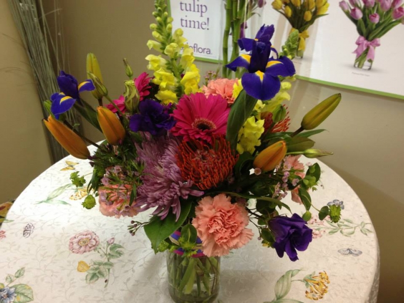 Flower Arrangements Behind the Scenes  - Winnipeg Florist by In Full Bloom