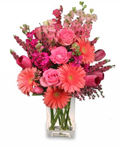 Love Always Arrangement Bouquet  - Valentine's Day Flowers by In Full Bloom Winnipeg