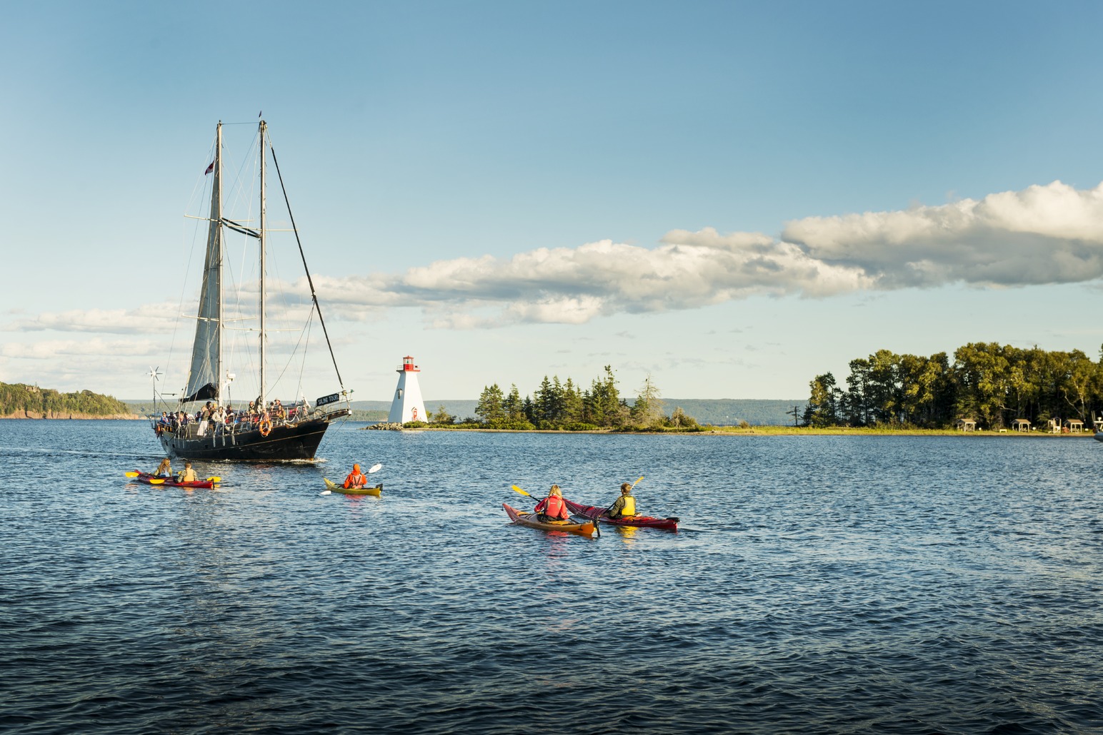 Kidston Lighthouse, Bras D`Or Lake, Cape Breton