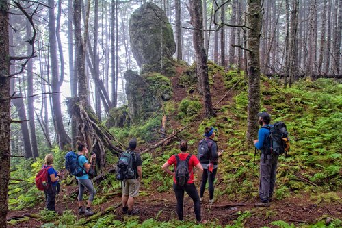 Fundy Footpath, guided tour, St. Martins, Hiking, Red Rock Adventure
