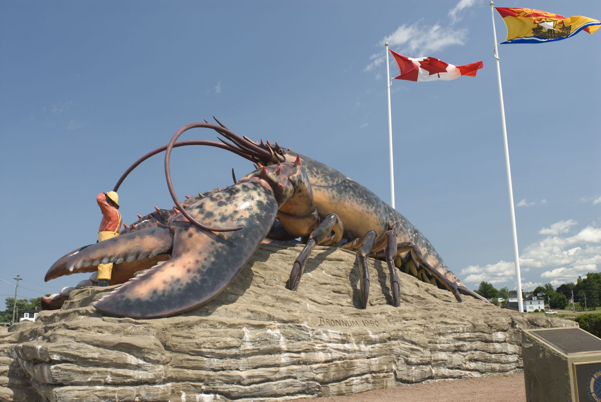 Giant Lobster, Lobster Capital of the World, Shediac