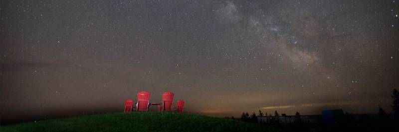 Count the stars at Fundy National Park