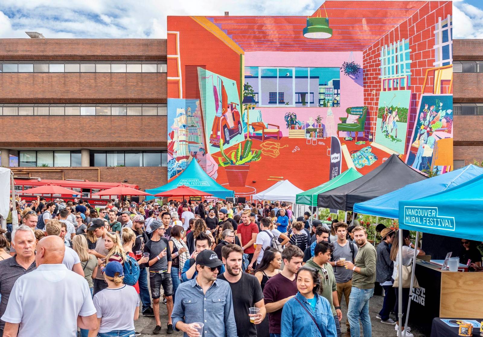 Vancouver Mural Festival Mount Pleasant Street Party