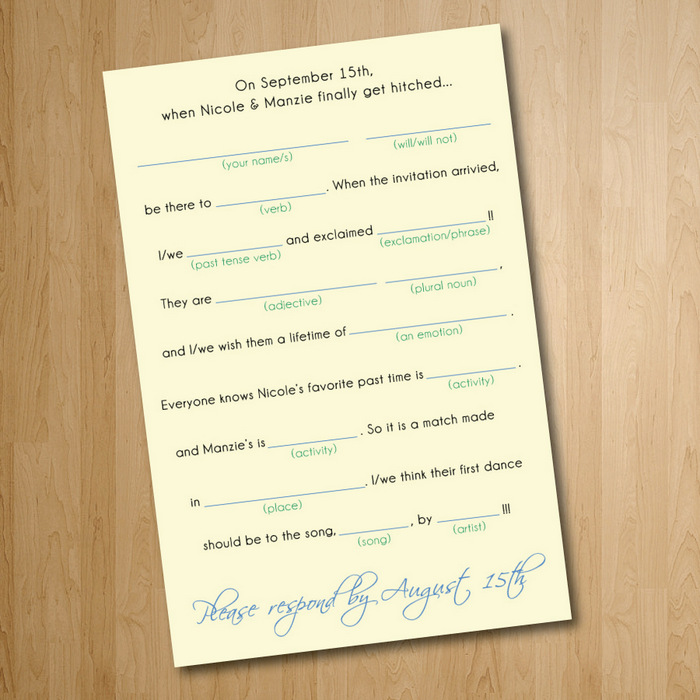 How To Word Your Wedding Invitations