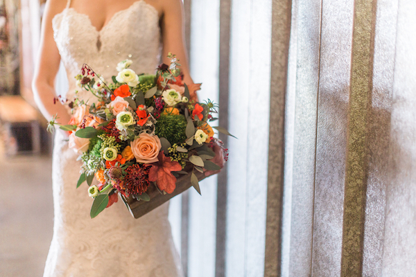 Modern + Industrial Winery Wedding Inspiration