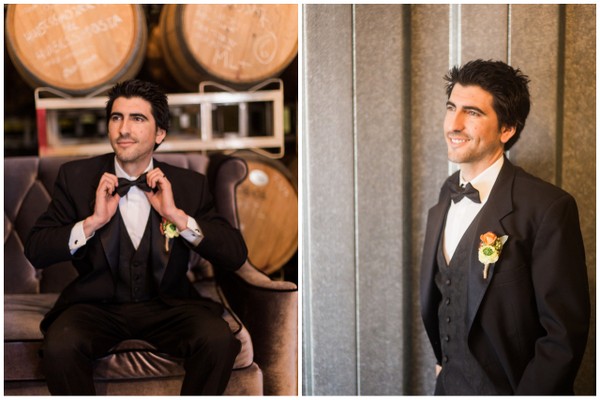 Modern + Industrial Winery Wedding Inspiration