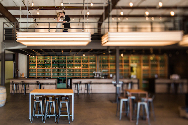 Modern + Industrial Winery Wedding Inspiration