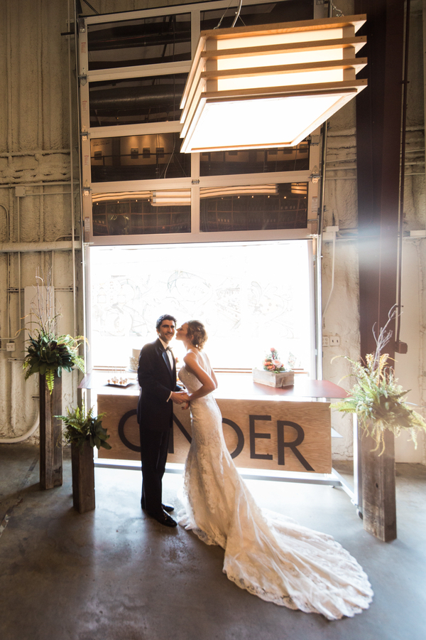 Modern + Industrial Winery Wedding Inspiration
