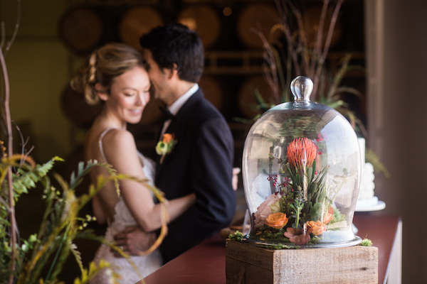 Modern + Industrial Winery Wedding Inspiration
