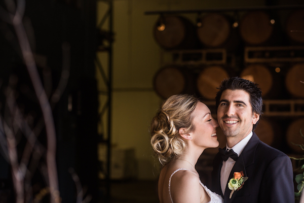 Modern + Industrial Winery Wedding Inspiration