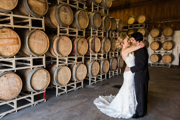 Modern + Industrial Winery Wedding Inspiration