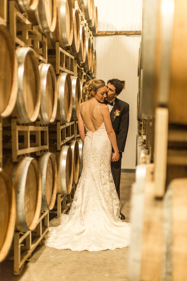 Modern + Industrial Winery Wedding Inspiration