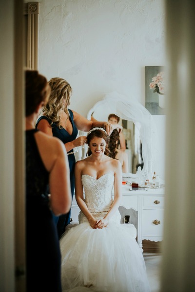 Wildly Gorgeous Gray And White Wedding