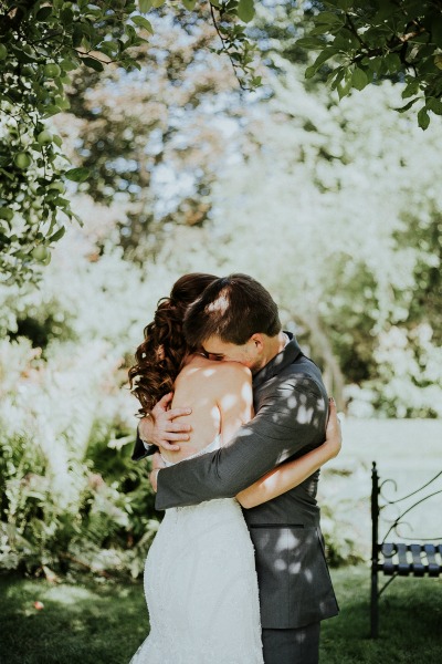 Wildly Gorgeous Gray And White Wedding