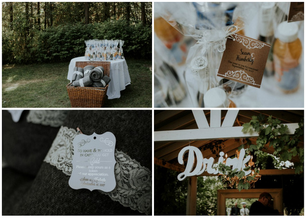 Wildly Gorgeous Gray And White Wedding
