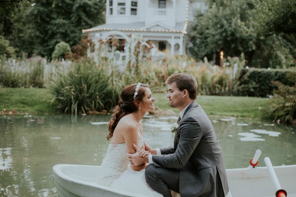 Wildly Gorgeous Gray And White Wedding