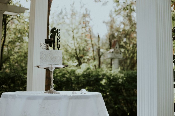 Wildly Gorgeous Gray And White Wedding