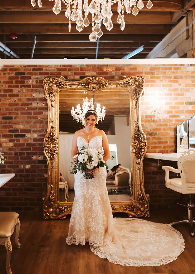 Urban Downtown Industrial Wedding in Spokane, Washington Spokane