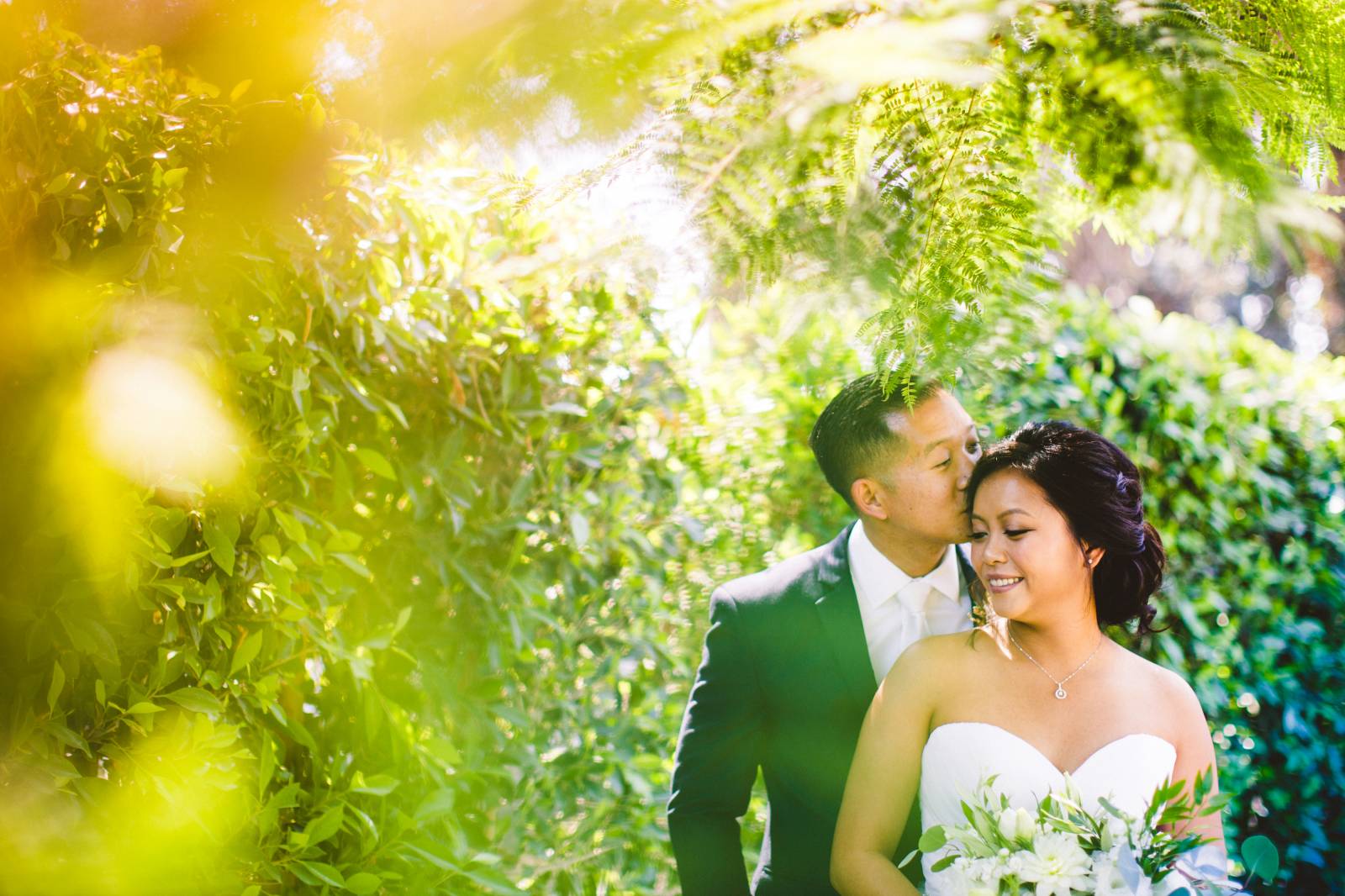 Wedding Couple at Tierra Rejada Ranch Wedding Venue