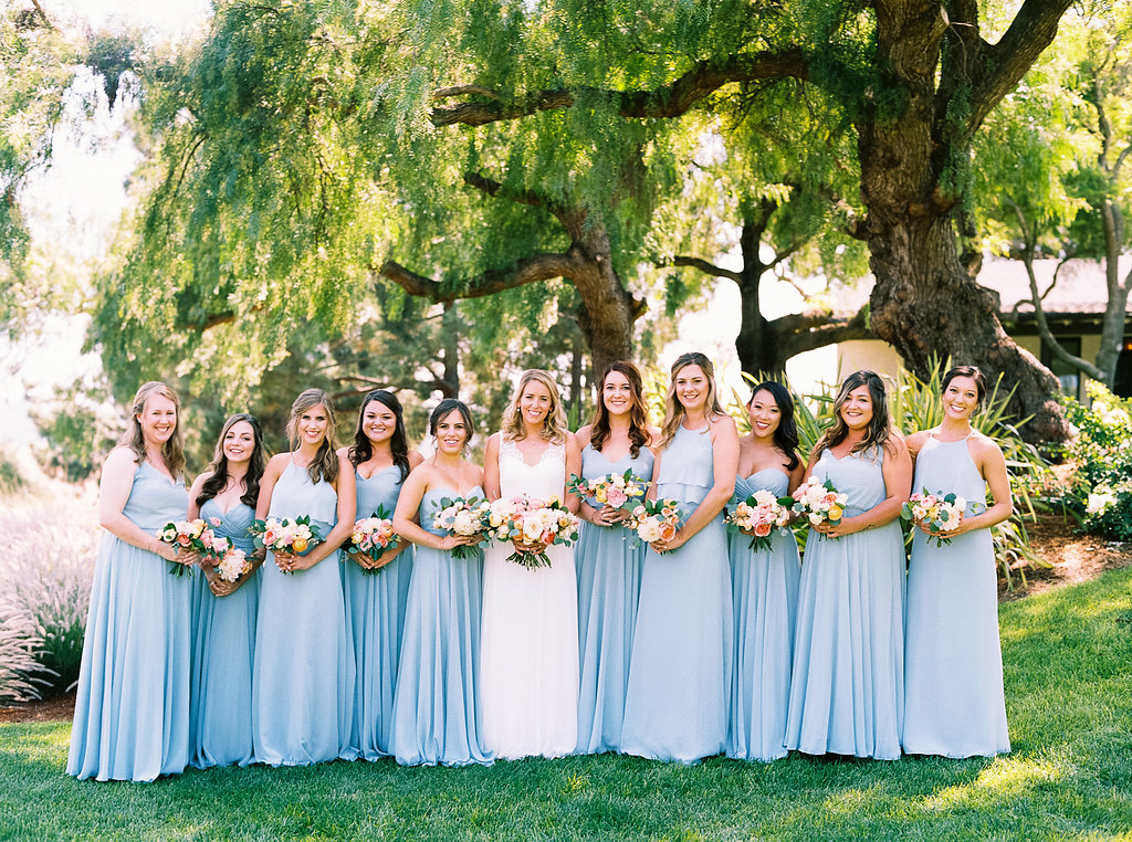 bridesmaid dresses southern california Jack Short Satin Bridesmaid Dress