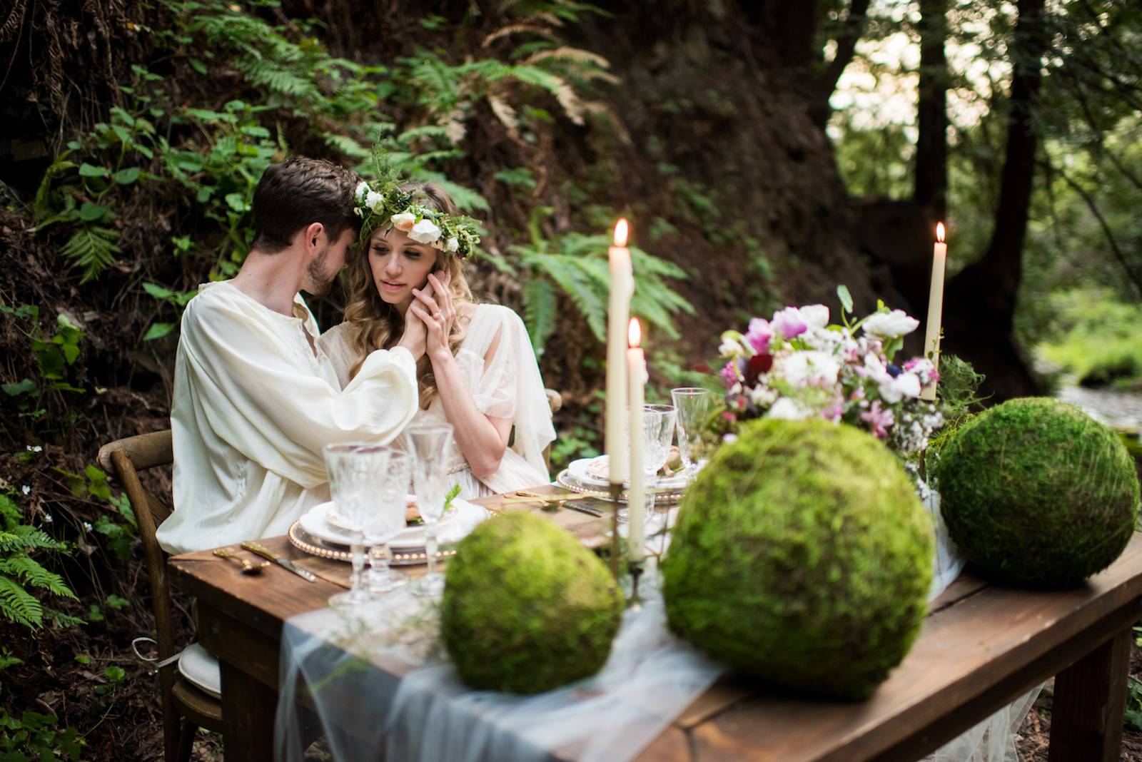 Fairy-Tale Wedding with Enchanted Forest Theme in Santa Barbara