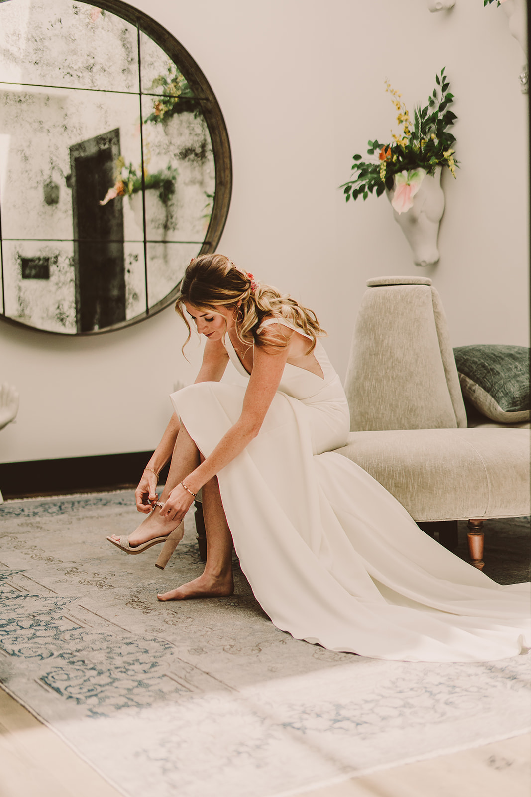 Bride Getting Ready for her Wedding