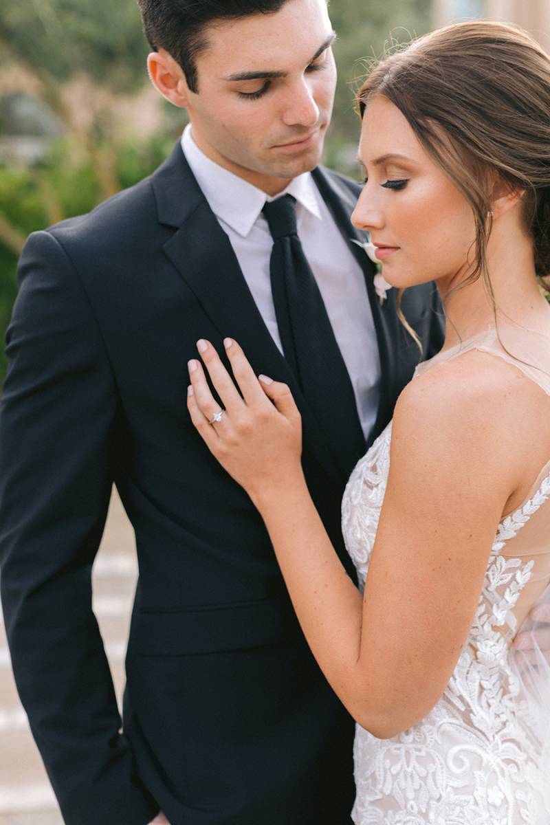 The Beautiful Couple Posing for the Photoshoot | The Wedding Standard