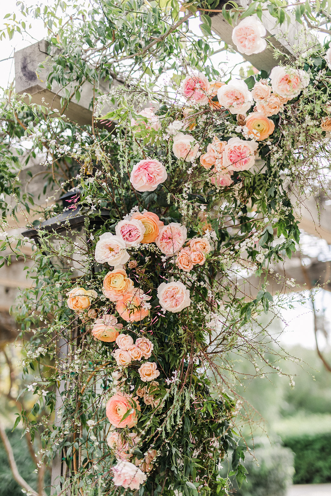 flowers, arch, ceremony