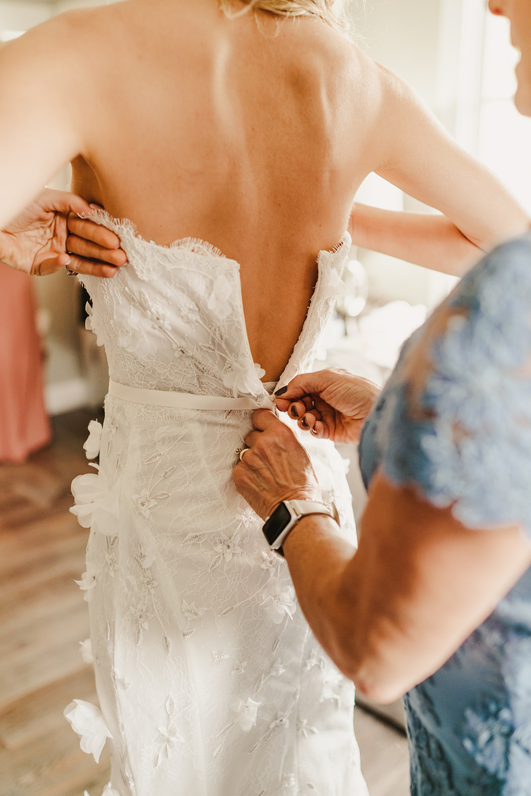 dress, lace, florals