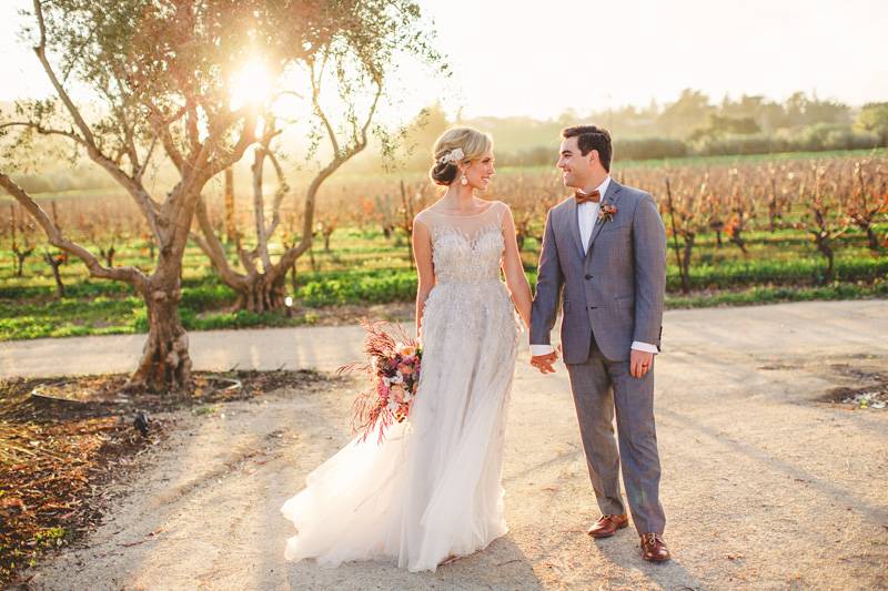 Modern Love Story at Biddle Ranch Vineyard Wedding | The Wedding Standard