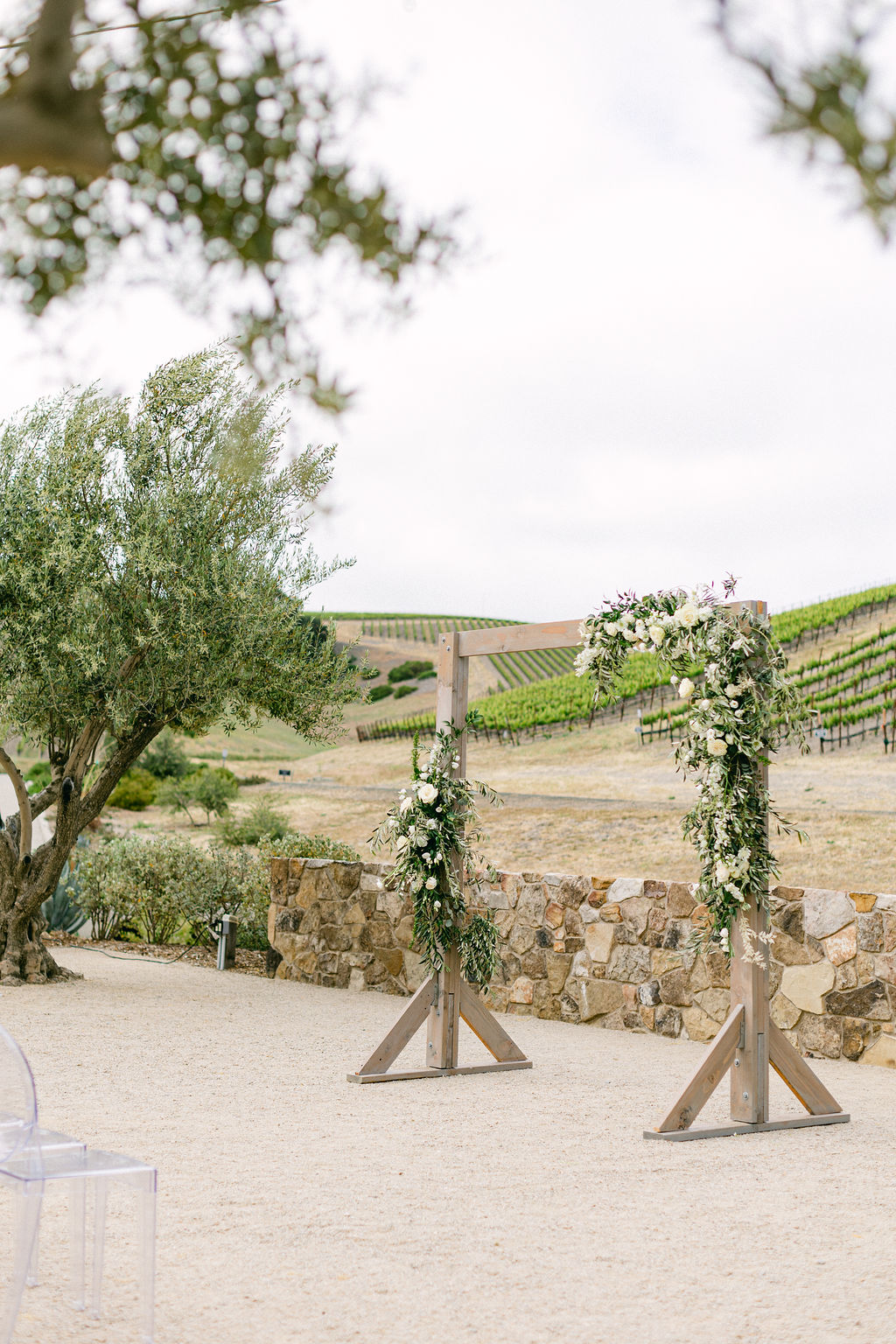 ceremony, floral, arch
