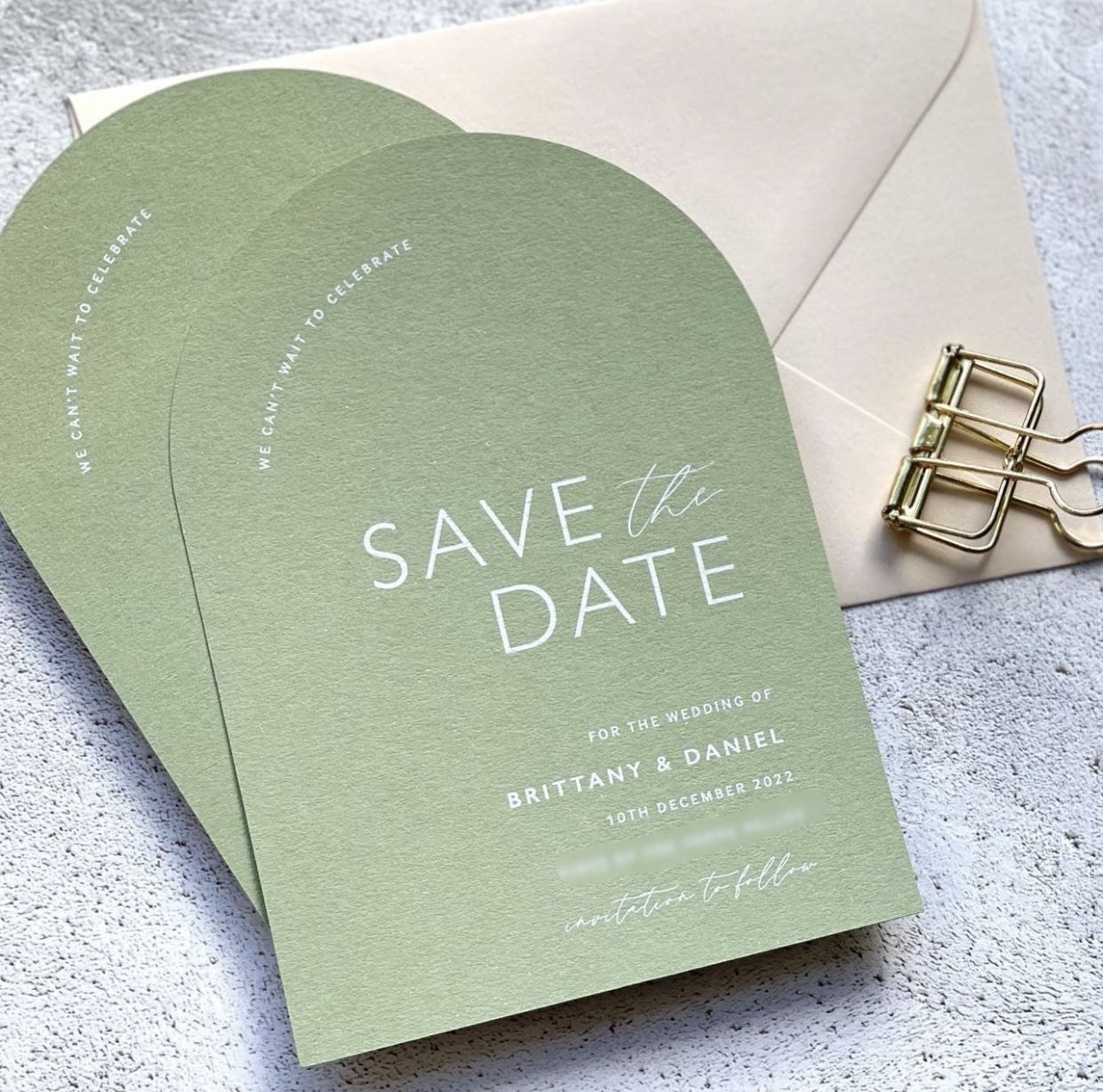 Unique Save the Dates California