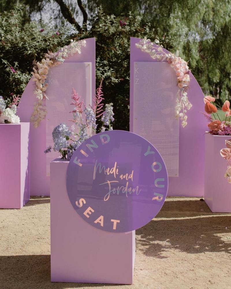 Signage Inspiration For Your Big Day | San Luis Obispo